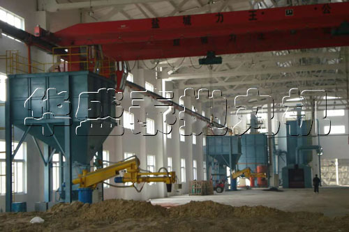 粘土砂生產(chǎn)線，粘土砂再生線
