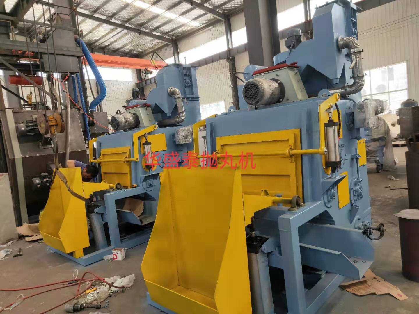 Q326履帶式拋丸機主要工作原理以及工作特點 Q326履帶式拋丸機主要工作原理以及工作特點